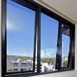 Newly installed windows displaying a clear view