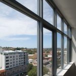 Clear windows with 35 series awnings