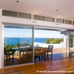 Glass doors for commercial building