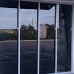Sliding glass patio doors