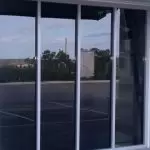 Sliding glass patio doors